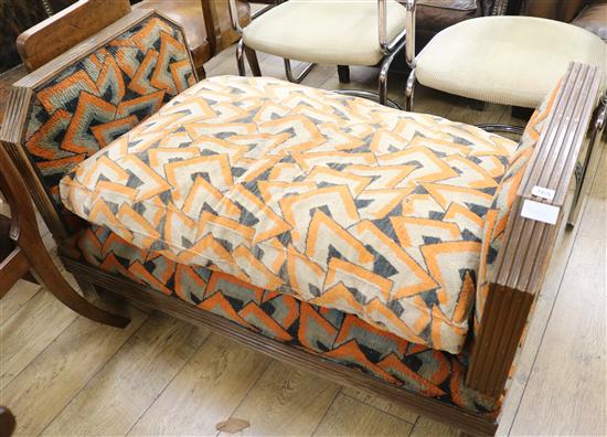 An Art Deco day bed